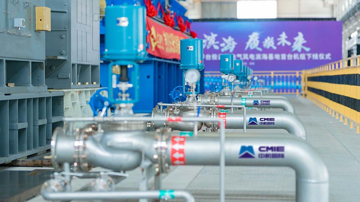 上海電氣風(fēng)電濱海全功率風(fēng)電試驗(yàn)臺