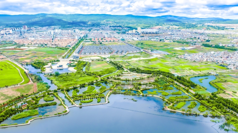 紅線守護(hù)碧波漾 重塑湖濱呼吸之美 ——星云湖南岸濕地、湖濱帶提質(zhì)改造工程